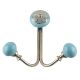 Turquoise Strewn Flat Wired Hooks Online
